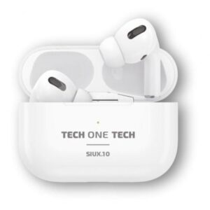 Auriculares Bluetooth Tech One Tech SIUX.10 TEC1410/ con estuche de carga/ Autonomía 5h/ Blancos - Imagen 1