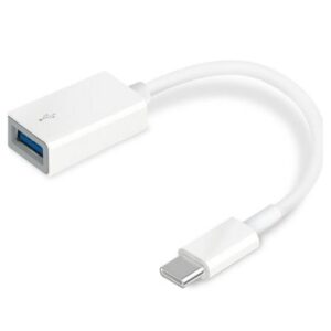 Cable USB 2.0 TP-Link UC400/ USB Tipo-C Macho - USB Hembra/ 10cm/ Blanco - Imagen 1