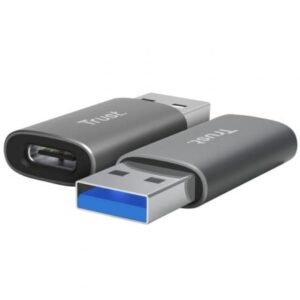 Adaptador USB 3.2 GEN2 Trust Calyx / USB Tipo-C Hembra - USB Macho - Imagen 1