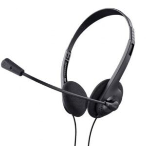 Auriculares Trust Chat Headset 24659/ con Micrófono/ Jack 3.5/ Negros - Imagen 1
