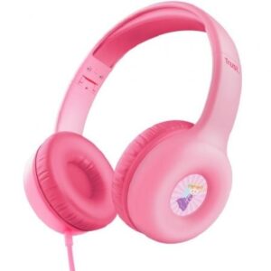 Auriculares Infantiles Trust Nouna Kids/ con Micrófono/ Rosas - Imagen 1