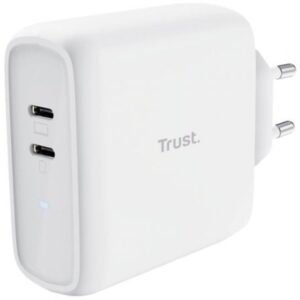 Cargador de Pared Trust Maxo 65W 2P/ 2xUSB Tipo-C/ 65W - Imagen 1