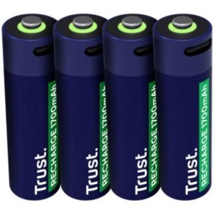 Pack de 4 Pilas AA Trust 25631/ Recargables - Imagen 1