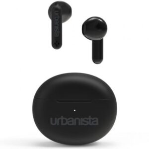 Auriculares Bluetooth Urbanista Austin con estuche de carga/ Autonomía 5h/ Negros - Imagen 1