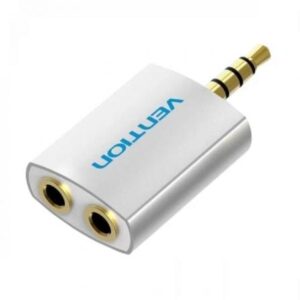Adaptador Audio Vention BDAW0/ Jack 3.5 Macho - 2x Jack 3.5 Hembra/ Blanco - Imagen 1