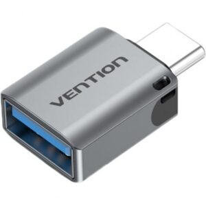 Adaptador USB 3.0 Vention CDQH0/ USB Tipo-C Macho - USB Hembra - Imagen 1