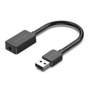Tarjeta de Sonido Vention CDZB0/ USB Macho - 1x Jack 3.5 Hembra - Imagen 1