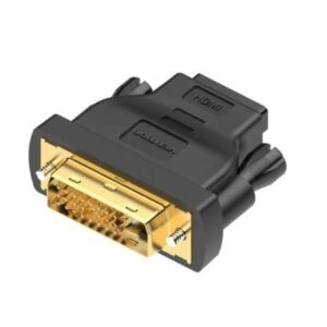 Adaptador Vention ECDB0/ DVI Macho - HDMI Hembra - Imagen 1