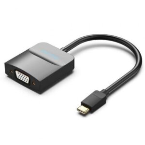 Adaptador USB Tipo-C Vention TDDBB/ USB Tipo-C Macho - VGA Hembra - Imagen 1