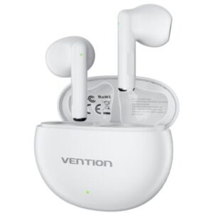 Auriculares Bluetooth Vention ELF 06 NBKW0 con estuche de carga/ Autonomía 6h/ Blancos - Imagen 1
