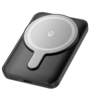 Powerbank 5000mAh Vention FHSB0/ 20W/ Wireless/ Negra - Imagen 1