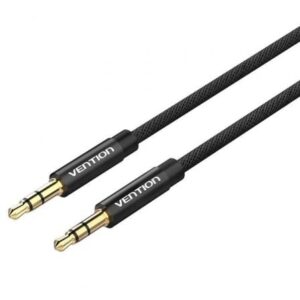 Cable Estéreo Vention BAGBF/ Jack 3.5 Macho - Jack 3.5 Macho/ 1m/ Negro - Imagen 1
