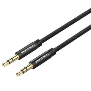 Cable Estéreo Vention BAGBG/ Jack 3.5 Macho - Jack 3.5 Macho/ 1.5m/ Negro - Imagen 1