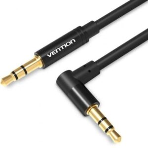 Cable Estéreo Vention BAKBG-T/ Jack 3.5 Macho - Jack 3.5 Macho/ 1.5m/ Negro - Imagen 1