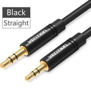 Cable Estéreo Vention BALBD/ Jack 3.5 Macho - Jack 2.5 Hembra/ 50cm/ Negro - Imagen 1