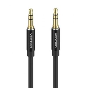 Cable Estéreo Vention BAXBD/ Jack 3.5 Macho - Jack 3.5 Macho/ 50cm/ Negro - Imagen 1