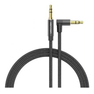 Cable Audio Vention BAZBH/ Jack 3.5 Macho - Jack 3.5 Macho/ 2m/ Negro - Imagen 1