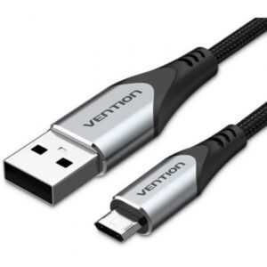 Cable USB 2.0 Vention COCHD/ USB Macho - MicroUSB Macho/ 480Mbps/ 50cm/ Negro - Imagen 1