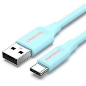 Cable USB 2.0 Tipo-C Vention COKSG/ USB Tipo-C Macho - USB Macho/ Hasta 60W/ 480Mbps/ 1.5m/ Azul - Imagen 1