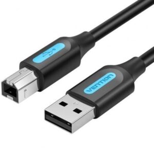 Cable USB 2.0 Impresora Vention COQBD/ USB Tipo-B Macho - USB Macho/ 480Mbps/ 50cm/ Negro - Imagen 1