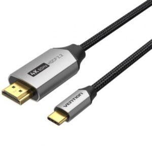 Cable Conversor HDMI 2.0 4K Vention CRBBF/ USB Tipo-C Macho - HDMI Macho/ 1m/ Negro - Imagen 1