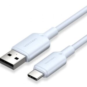 Cable USB 2.0 Tipo-C Vention CTQLH/ USB Tipo-C Macho - USB Macho/ Hasta 60W/ 480Mbps/ 2m/ Azul - Imagen 1