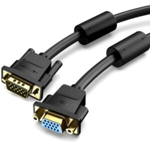 Cable Alargador SVGA Vention DAGBI/ VGA Macho - VGA Hembra/ 3m/ Negro - Imagen 1