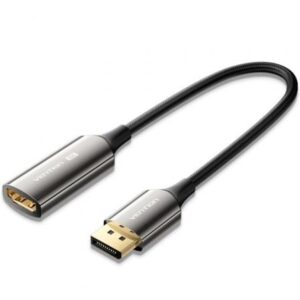 Cable Conversor Vention HFNBC/ DisplayPort Macho - HDMI Hembra/ 25cm/ Negro - Imagen 1