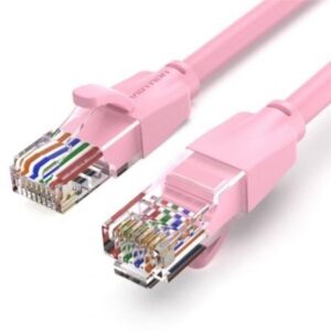 Cable de Red RJ45 UTP Vention IBEPH Cat.6/ 2m/ Rosa - Imagen 1