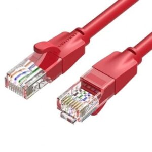 Cable de Red RJ45 UTP Vention IBERF Cat.6/ 1m/ Rojo - Imagen 1