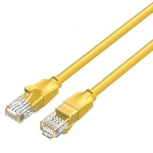 Cable de Red RJ45 UTP Vention IBEYF Cat.6/ 1m/ Amarillo - Imagen 1
