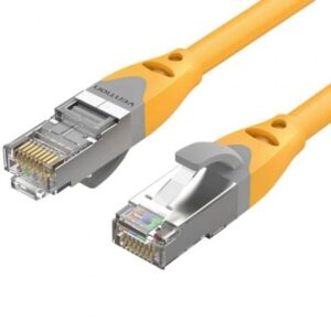 Cable de Red RJ45 SFTP Vention IBHYF Cat.6a/ 1m/ Naranja - Imagen 1