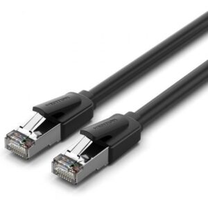 Cable de Red RJ45 UTP 26AWG Vention IKKBJ Cat.8/ Gaming/ 5m/ Negro - Imagen 1