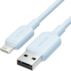 Cable USB 2.0 Lightning Vention LAMSF/ USB Macho - Lightning Macho/ 480Mbps/ 1m/ Azul - Imagen 1
