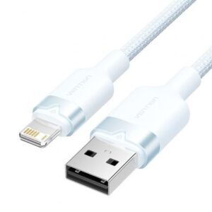 Cable USB 2.0 Lightning Vention LANSH/ USB Macho - Lightning Macho/ 480Mbps/ 2m/ Azul - Imagen 1