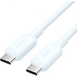Cable USB 2.0 Tipo-C 3A Vention TRCSF/ USB Tipo-C Macho - USB Tipo-C Macho/ Hasta 60W/ 480Mbps/ 1m/ Azul - Imagen 1