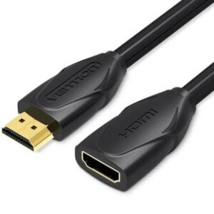 Cable Alargador HDMI Vention VAA-B06-B300/ HDMI Macho - HDMI Hembra/ 3m/ Negro - Imagen 1