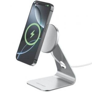 Base de carga Inalámbrica/ MagSafe Vention FGHIF/ 1m/ 15W/ Plateado - Imagen 1