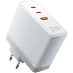 Cargador de Pared GaN Vention FEGW0-EU/ 2xUSB Tipo-C/ 1xUSB/ 100W - Imagen 1