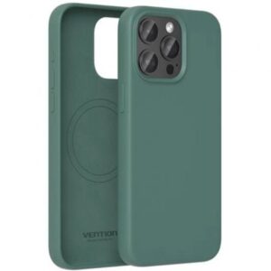 Funda Silicona con Magsafe Vention KUEG0-10/ Compatible con iPhone 14/ Verde - Imagen 1