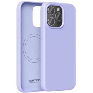 Funda Silicona con Magsafe Vention KUEV0-40/ Compatible con iPhone 14 Pro Max/ Morada - Imagen 1