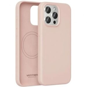 Funda Silicona con Magsafe Vention KUFP0-20/ Compatible con iPhone 15 Plus/ Rosa - Imagen 1