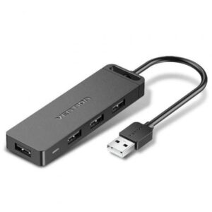 Hub USB 2.0 Vention CHMBF/ 4xUSB/ 1m - Imagen 1