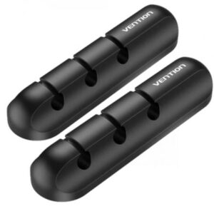 Organizador de Cables en Espiral Vention KBTB0-2/ 3 Puertos/ Pack de 2 - Imagen 1