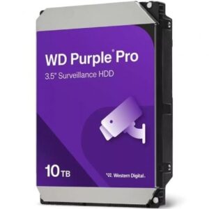 Disco Duro Western Digital WD Purple Pro Surveillance 10TB/ 3.5'/ SATA III/ 512MB - Imagen 1