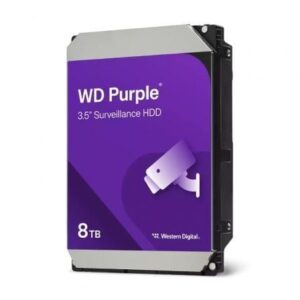 Disco Duro Western Digital WD Purple Surveillance 8TB/ 3.5'/ SATA III/ 256MB - Imagen 1