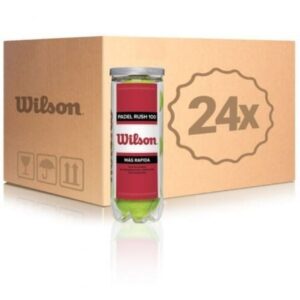 Cajón Bolas Wilson Rush 100/ 24 packs de 3 unidades - Imagen 1