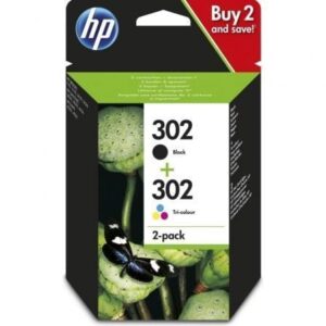 Cartucho de Tinta Original HP nº302 Multipack/ Negro/ Tricolor - Imagen 1