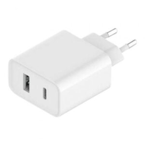 Cargador de Pared Xiaomi Mi 33W Wall Charger/ 1xUSB Tipo-C/ 1xUSB/ 33W - Imagen 1