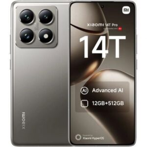 Smartphone Xiaomi 14T Pro 12GB/ 256GB/ 6.67'/ 5G/ Gris Titanio - Imagen 1